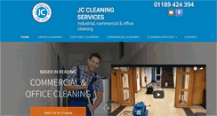 Desktop Screenshot of jc-cleaning-services.co.uk