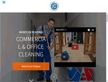 Tablet Screenshot of jc-cleaning-services.co.uk